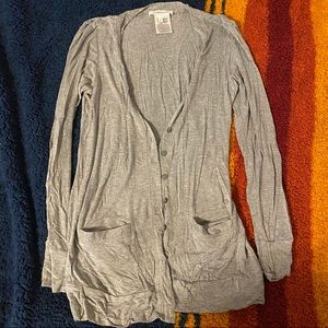 BCBGeneration Gray Cardigan